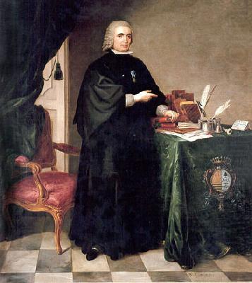 Portrait of Pedro Rodreguez de Campomanes, Antonio Carnicero